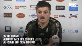 XV de France : Alldritt met les choses au clair sur son forfait 
