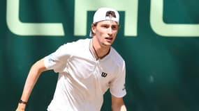 Le Français Ugo Humbert à Halle, Allemagne, le 20 juin 2021