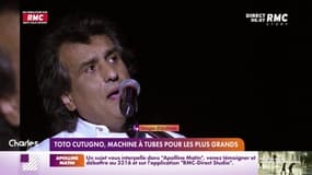 Toto Cutugno, machine à tube pour les plus grands 