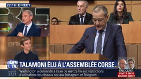Corse: Jean-Guy Talamoni est élu président de l'Assemblée