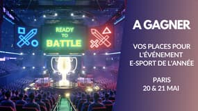 A gagner : vos places pour l'un des événements E-Sport les plus regardés au monde