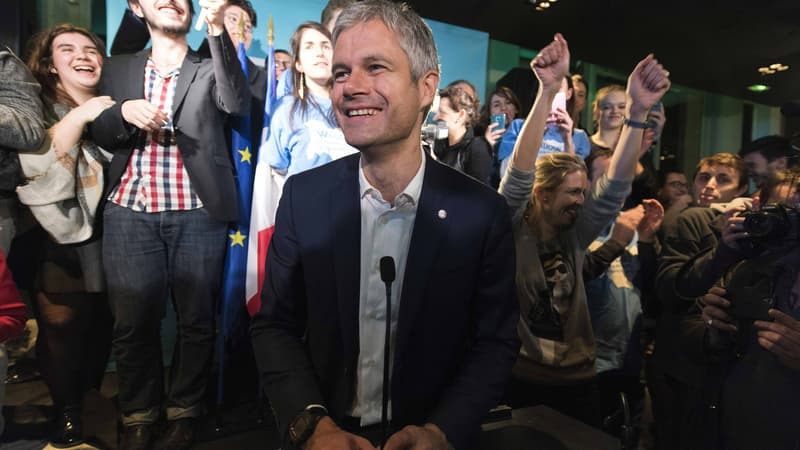 Laurent Wauquiez (KR), large vainqueur en région Auvergne-Rhône-ALpes