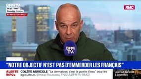 Mercosur: "On demande au président de la République de dire 'non' pour la France", affirme Arnaud Rousseau, président de la FNSEA