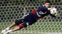Suspendu samedi contre les Féroé, le gardien lyonnais postulera à une place de titulaire le mercredi suivant contre l'Autriche.