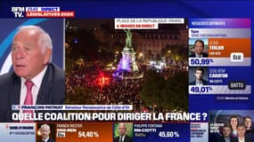 Résultats législatives 2024: "Ce n'est pas la fin du macronisme", assure François Patriat, sénateur Renaissance de Côte-d'Or