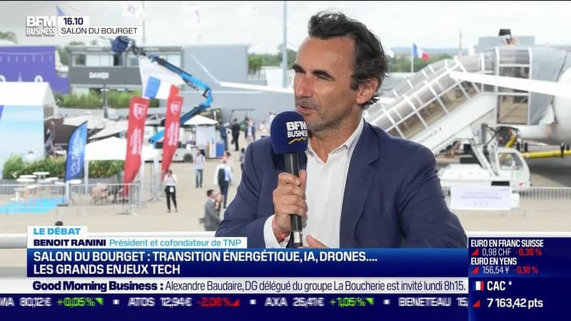 Salon du Bourget, transition énergétique, IA, drones,... Les grands enjeux tech - 24/06