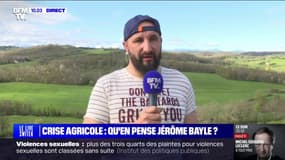 Jérôme Bayle (agriculteur): "On demande de pouvoir vivre dignement de notre métier"
