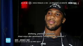 Anthony Joshua : "Je suis concentré que sur une seule chose : le 1er juin !"