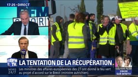 Mouvement des "gilets jaunes": "j'ai été le premier à lever des barrières d'autoroute en 2009", Nicolas Dupont-Aignan