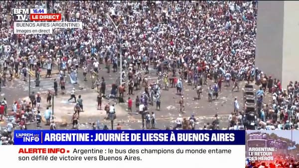 Quelques tensions près de l'Obélisque à Buenos Aires