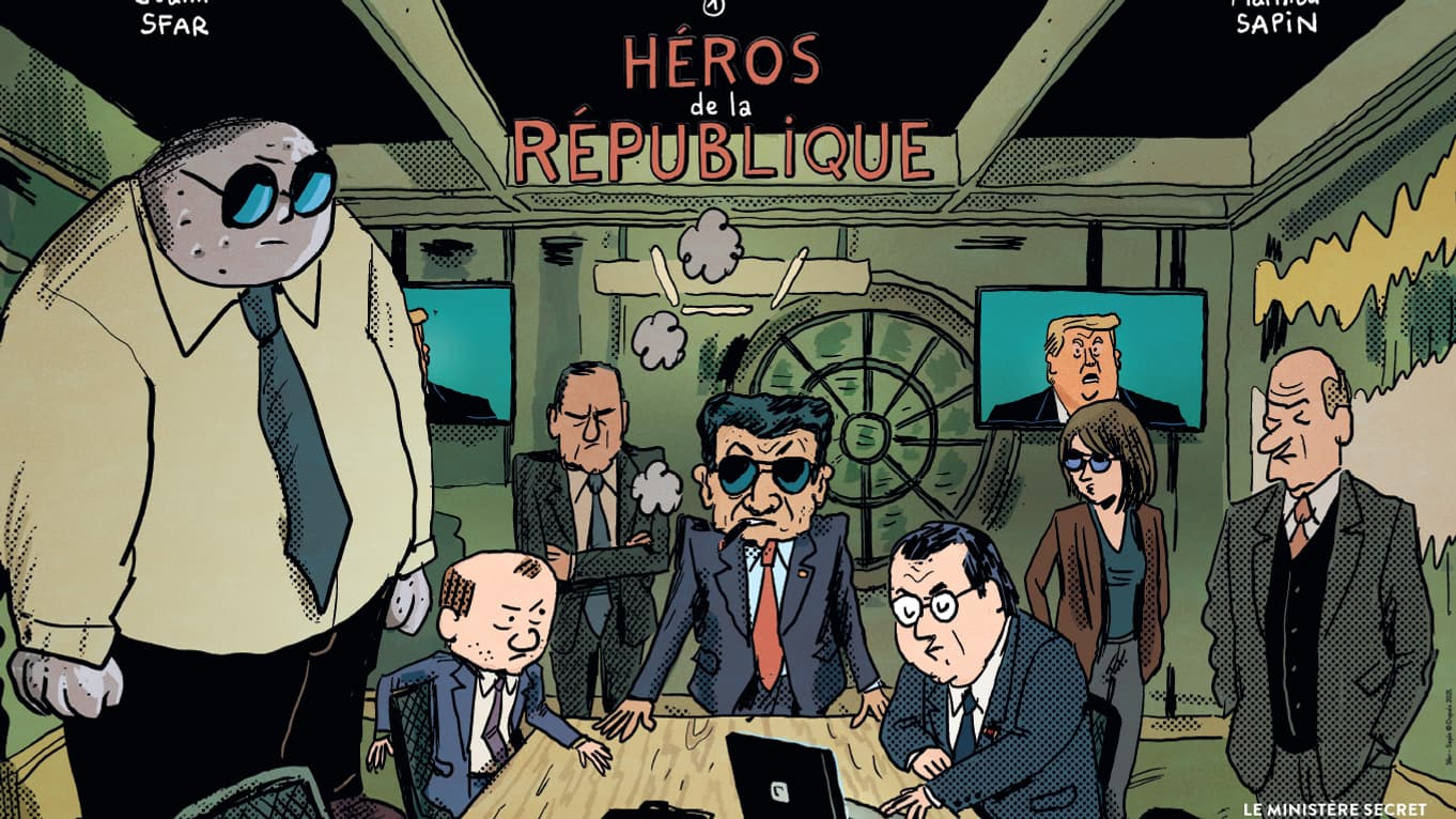 "Le Ministère Secret" de Mathieu Sapin et Joann Sfar