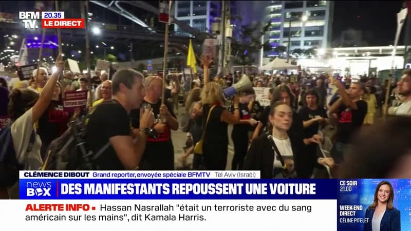 Israël: de nombreux manifestants anti-Netanyahu bloquent l'entrée du ministère de la défense