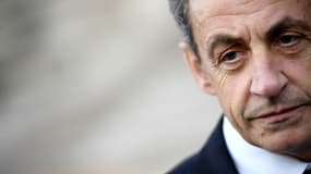 L'ancien président Nicolas Sarkozy le 14 mai 2017 à Paris 