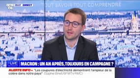 Interview d'Emmanuel Macron: "On voit qu'il y a une fracturation à l'intérieur de la majorité" affirme Antoine Léaument (NUPES)