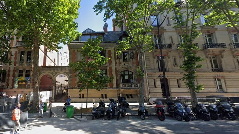 Vue de l'hôtel particulier