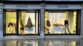 Une boutique Prada