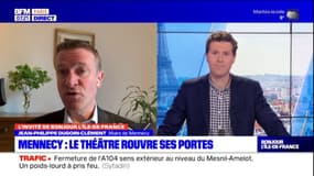 Jean-Philippe Dugoin-Clément, maire de Mennecy, explique pourquoi la rénovation du théâtre Jean-Jacques Robert était importante