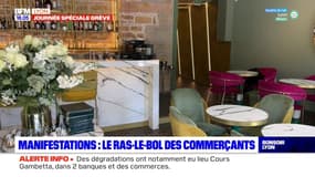 Manifestations à répétition : le ras-le-bol des commerçants lyonnais