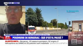 Bergerac: Il n'y a "pas de retombées de fumées sur la zone avec la nécessité de confiner la population à ce stade", selon les pompiers