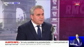 Xavier Bertrand: "Je suis candidat pour être président de la République pour un mandat de 5 ans et c'est tout"