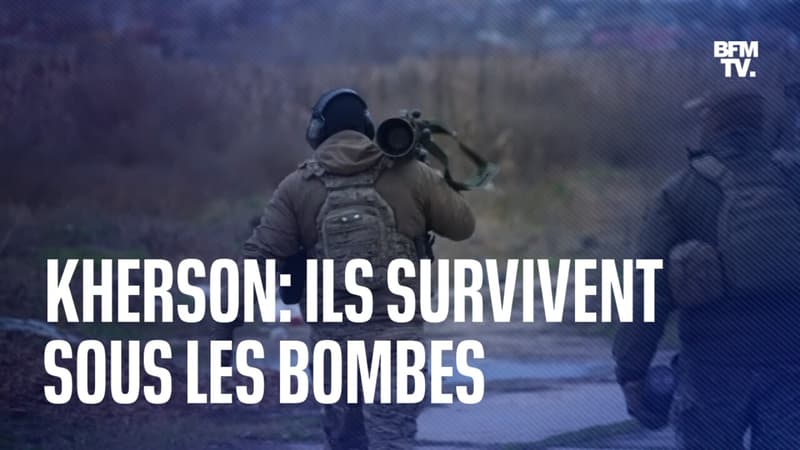 Kherson: ils survivent sous les bombes