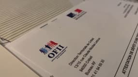 Une attestation de dépôt de demande de regroupement familial