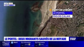 Pas-de-Calais: une mère et sa fille sauvées de la noyade au Portel 
