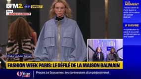 Fashion Week/ Balmain: "une touche sportswear" pour le nouveau défilé de la grande maison