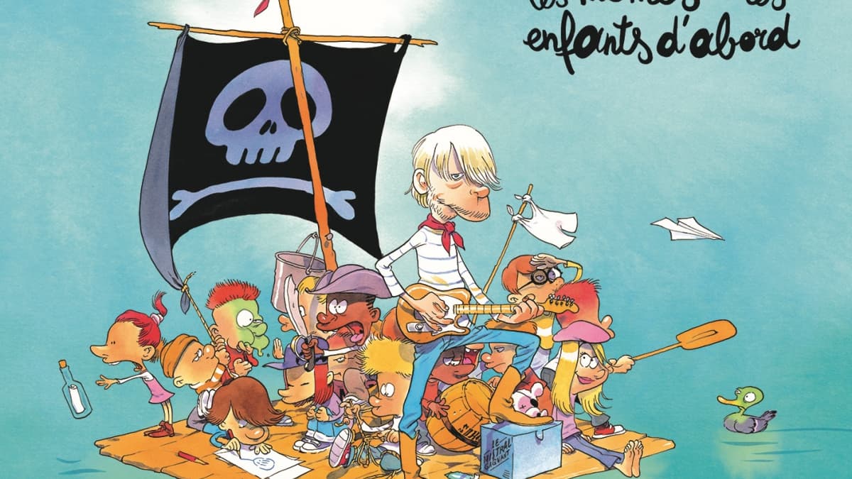 La couverture du nouvel album de Renaud, réalisée par Zep. 