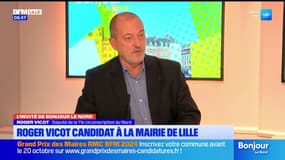 "J'ai beaucoup travaillé depuis un an": Roger Vicot, député de la 11e circonscription du Nord, est candidat à la mairie de Lille