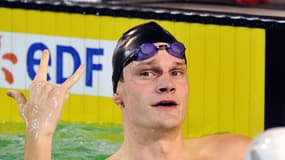 Yannick Agnel devient champion du monde du 200 m nage libre.