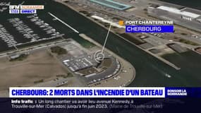 Deux personnes sont mortes dans l'incendie d'un bateau à Cherbourg-en-Cotentin