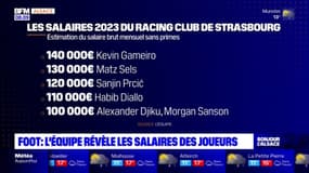 Les salaires des joueurs du Racing Club de Strasbourg dévoilés