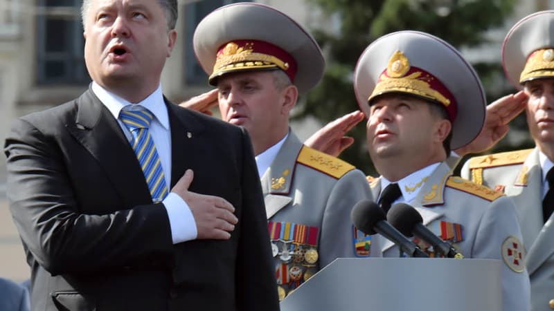 Petro Porochenko a annoncé lundi qu'il allait dissoudre le Parlement ukrainien.