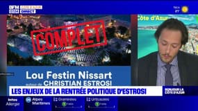Nice: les enjeux de la rentrée politique de Christian Estrosi