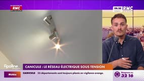 Canicule: jusqu’à 41 °C, le réseau électrique sous tension