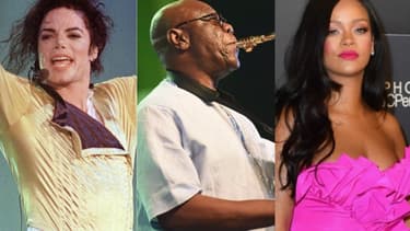 Michael Jackson, Manu Dibango et Rihanna