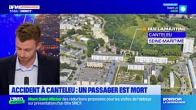 Canteleu: le passager avant de la voiture, victime d'une collision avec un bus Teor, est mort
