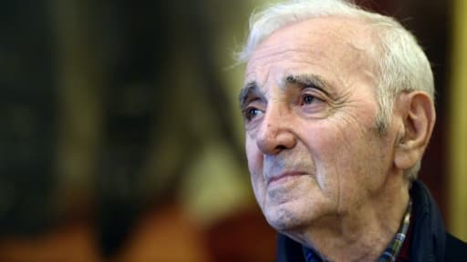 Charles Aznavour, le 16 novembre 2015, à Bruxelles Charles Aznavour, le 16 novembre 2015, à Bruxelles