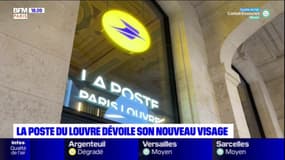 Paris: le bureau de Poste du musée du Louvre rouvre ses portes