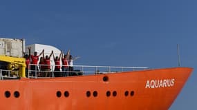 L'Aquarius avait quitté le port de Marseille le 1er août à destination du large des côtes Libyennes