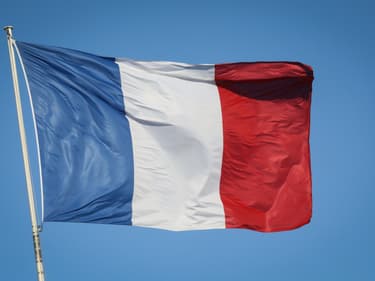 Un drapeau français