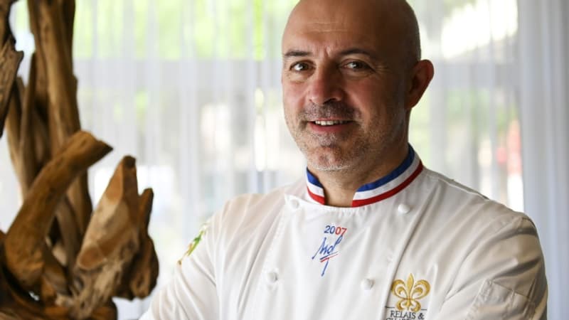 Élu cuisinier de l'année par le Gault&Millau, Olivier Nasti 