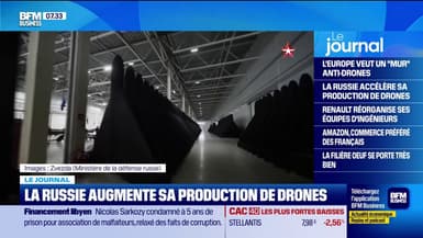 La Russie augmente sa production de drones