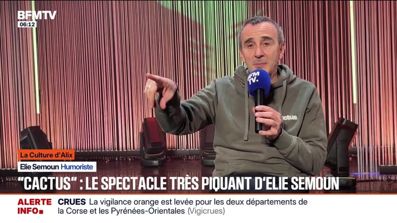 "Cactus" : le spectacle très piquant d'Elie Semoun - 20/01