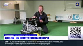 Toulon: des étudiants ont créé un robot footballeur 2.0