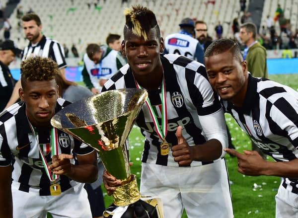 Coman, Pogba et Evra champions avec la Juve en 2015