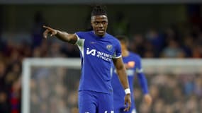 Roméo Lavia lors de Chelsea-Crystal Palace, le 27 décembre 2023