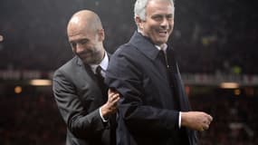 Pep Guardiola et José Mourinho