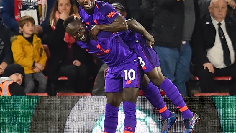 Mané et Keita (Liverpool)